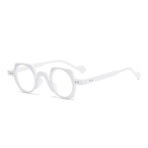 Monturas Opticas 2022 Marco óptico para hombre Nuevo modelo Anti luz azul <span class=keywords><strong>Gafas</strong></span> redondas <span class=keywords><strong>Gafas</strong></span> de computadora <span class=keywords><strong>Gafas</strong></span> transparentes redondeadas - Product Image 4