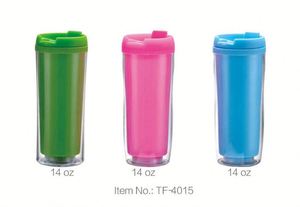 Green Metal Vacuum Insulated Tumbler with Lid Spill Proof Eco-Friendly <b>Large</b> Capacity Modern Design Straight Cup - Product Image 2