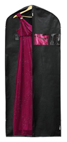 Housses de vêtements portables de haute qualité, personnalisables avec logo imprimé, en polyester non tissé, pour accessoires vestimentaires, voyage et protection contre la poussière