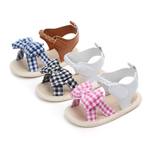<strong>Baby</strong> Girl Sandals Summer Crib Shoes Bowknot Soft Sole Infant Girls Princess Dress Flats First Walker Shoes - Product Image 2