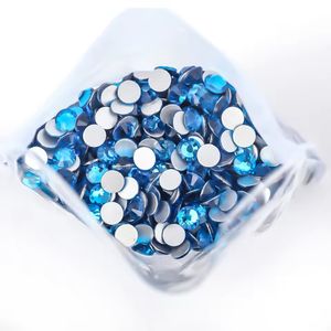 14400ชิ้นแพคเกจจำนวนมาก100รวมคริสตัลหลังเรียบ AB-Hotfix หลวมไรน์สโตนแวววาวสำหรับเล็บ SS3-SS20งานแต่งงาน - Product Image 2