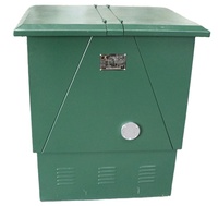 Caja de Distribución Eléctrica DFW DFW-12 Totalmente Aislada de 12kv 630a SF6 Verde IP13 con Caja de Interruptores y Cable