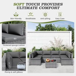 Gran oferta, nuevo sofá de jardín al aire libre, Villa, patio, Hotel, jardín, <span class=keywords><strong>terraza</strong></span>, uso cómodo cojín - Product Image 5