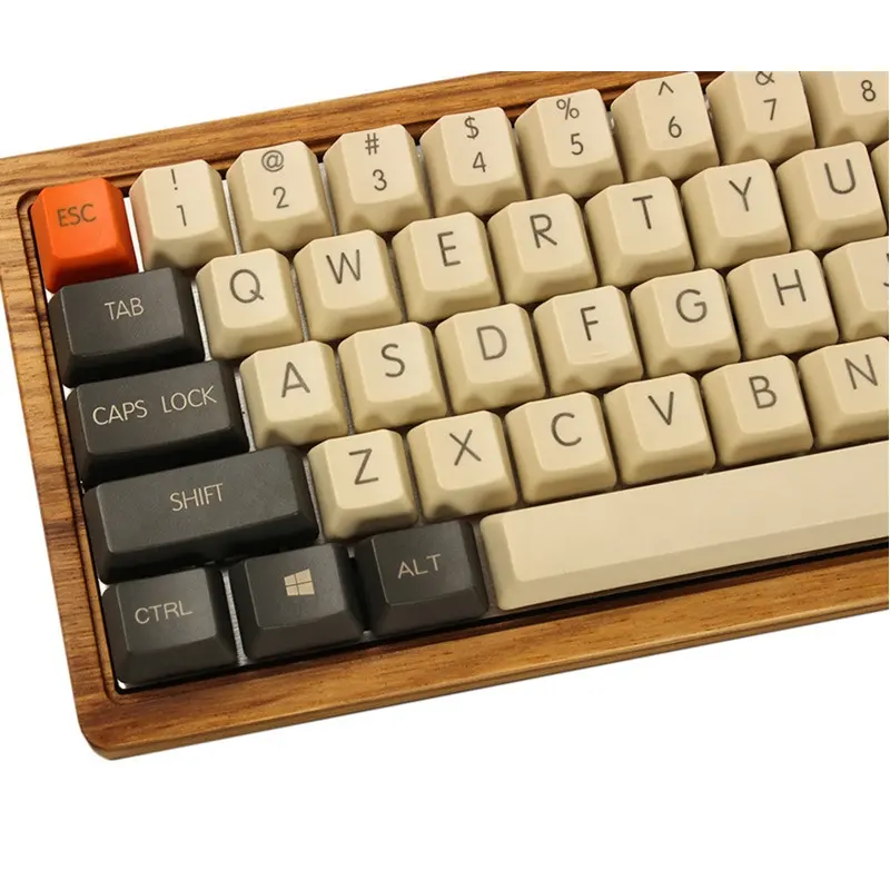 ПБТ материал углеродный цвет соответствует oem рост 104 87 61 большой шрифт утолщение 1,5 мм Механическая клавиатура keycap