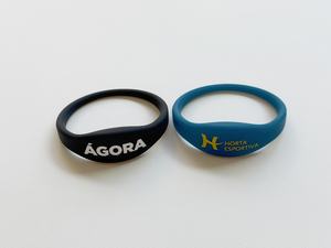 Werkseitig wieder verwendbares wasserdichtes Silikon RFID NFC Smart Armband 1k Chip Einstellbarer Sport-Fitness-Zugang in <span class=keywords><strong>Premium</strong></span> qualität - Product Image 3