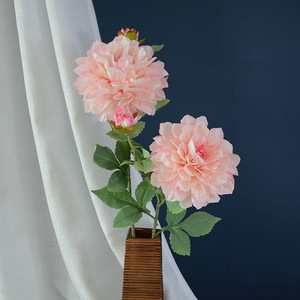 Arreglo Floral Artificial de Dalias Simuladas Yuchen, 62 cm, Flor de Seda para Decoración de Bodas y Hogar - Product Image 2