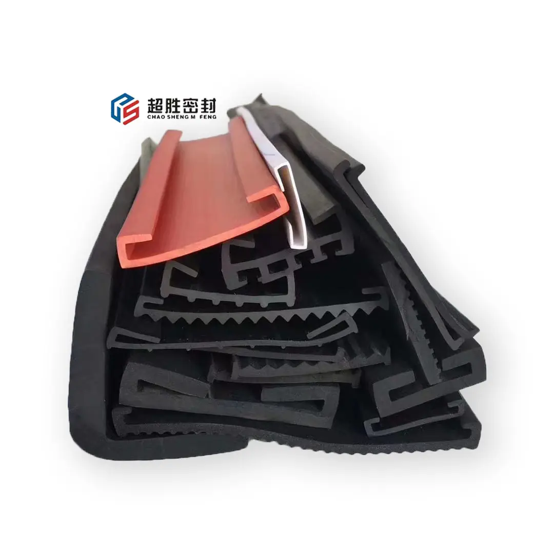 Manufacturer custom Free sample EPDM fuel tank rubber gasket with U-shaped rubber band clamp U-shaped groove sealing strip
