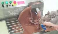 Ligne de production de chocolat 15kg chocolat fondre trempe vibrateur machine