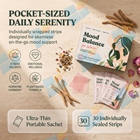 Bandes Orales Équilibrantes avec Ashwagandha, Magnésium et Extrait de Safran – Complément Bien-être Féminin – OEM ODM Marque Privée