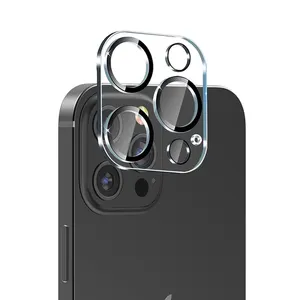 थोक कैमरा tempred ग्लास iphone 12 प्रो मैक्स-IPhone के लिए 13 प्रो मैक्स टेम्पर्ड ग्लास कैमरा लेंस के लिए कैमरा लेंस रक्षक iPhone 13 प्रो मैक्स