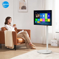 Televisor LED Inteligente Android de 27/32 Pulgadas con Pantalla Táctil, Diseño Portátil Inalámbrico y Móvil