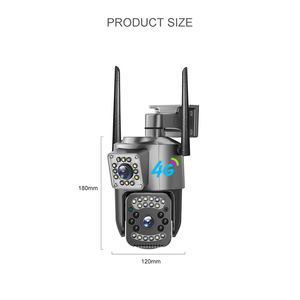 V380 Pro Yeni Tasarım Model WIFI 6MP Çift Lensli Bullet + PTZ Kamera - Product Image 1