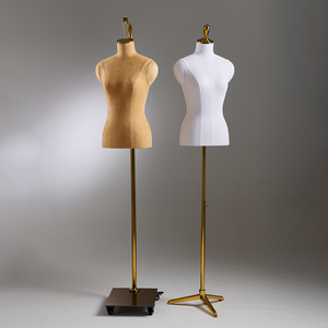 Baz <span class=keywords><strong>Mannequin</strong></span> yarım vücut mankenler ile kadın manken asılı bebek seksi kadın elbisesi köpük manken satılık - Product Image 4