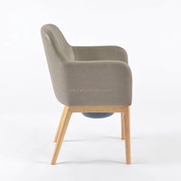 Fauteuil à bascule portable pour personnes âgées avec toilettes intégrées pour les centres de soins et l'usage domestique, facile à nettoyer pour appartements et villas
