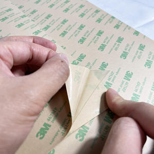 Custom <span class=keywords><strong>3M</strong></span> <span class=keywords><strong>468mp</strong></span> 200MP Adhesieve Transfertape Rol 610mm*55m Waterdichte Tape voor het bevestigen van naamplaatjes, Acryl Adhesieve Tape - Product Image 4