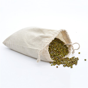 Biểu Tượng Tùy Chỉnh 100% Bông Dây Kéo Túi Lưu Trữ Túi Đồ Trang Sức Màu Sắc Tự Nhiên Hạt Thoáng Khí Nhẫn In Trà Gia Vị Bụi - Product Image 6