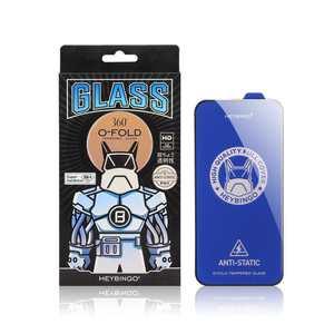 HEYBINGO O-FOLD <span class=keywords><strong>Pellicola</strong></span> Protettiva in Vetro Temperato 0,3mm per iPhone 11 12 13 14 15 Pro Max Protezione Schermo HD per Cellulare - Product Image 1