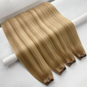 Processus de dépigmentation lent et précis, préservation de l'intégrité des cuticules, couleur riche et durable, balayage blond, tissage Genius - Product Image 1