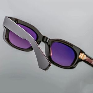 Lunettes de soleil polarisées carrées rétro 2025 pour hommes et femmes avec logo personnalisé, verres TAC, petite monture en acétate, protection UV400 pour la conduite - Product Image 3