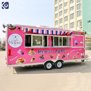 Remolque de Comida, Camión de Comida Móvil, Camión de <span class=keywords><strong>Tacos</strong></span> y Café, Cocina Móvil, Carrito de Comida Personalizado, Remolque de Catering, Contenedor para Hamburguesas y Pizza - Product Image 1