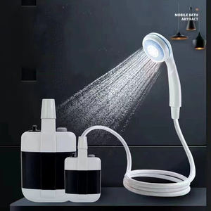 Douche rechargeable par USB, artefact de bain en plein air, douche électrique domestique, <span class=keywords><strong>location</strong></span> de dortoir, portable et simple pour les zones rurales - Product Image 3