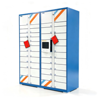 Casier de livraison intelligent extérieur étanche SGCC de qualité supérieure, couleur et taille personnalisables pour colis résidentiels multi-familles