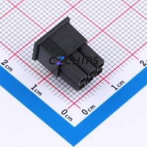 C300E12-B6P12 Housing (Wire-to-Board / Wire-to-Wire) P=3mm Connector 2x3P 3mm Micro-Fit (MX 3.0) 3mm - Product Image 2