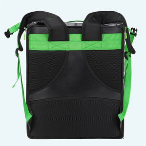 Sac à dos isotherme pliable 50L en PVC imperméable, personnalisable en usine, avec fermeture éclair, pour livraison de repas et boissons - Product Image 3