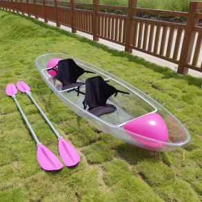<span class=keywords><strong>Kayak</strong></span> double romantique en PC transparent pour l'<span class=keywords><strong>aventure</strong></span> en rafting sur les eaux de l'océan, des lacs et des rivières pour les activités de dérive en plein air - Product Image 4