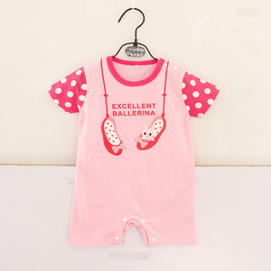 Ropa de Bebé de Moda al por Mayor a Precio Fresco, Conjunto de Ropa para Bebé, Romper Corto con Puntos, de China - Product Image 1