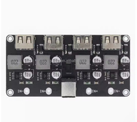 Módulo de Carga Rápida QC2.0 QC3.0 para Teléfonos Móviles, Placa de Carga USB con Reducción de Voltaje DC, Compatible con Varias Marcas de Teléfonos