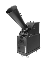 JINXIN Big Machine CO2 Confetti Blower Machine & Cannon DMX/Manuel, Construction Métallique Noire 200W pour Effets Spéciaux