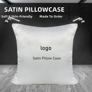 Sarung bantal persegi <span class=keywords><strong>Satin</strong></span> spandeks kustom penutup ritsleting 20x26 inci desain Modern sarung bantal <span class=keywords><strong>Satin</strong></span> untuk penggunaan rumah perawatan kulit rambut - Product Image 2