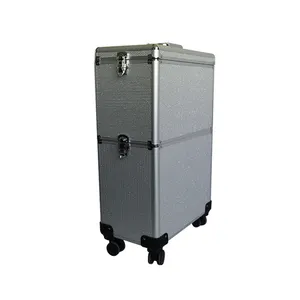 China supplier makeup train trolley rolling cosmetic case trunk