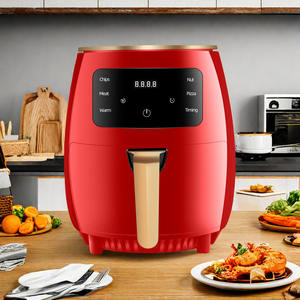 Freidora <span class=keywords><strong>de</strong></span> aire inteligente barata para el hogar, 4,5 <span class=keywords><strong>litros</strong></span>, freidora <span class=keywords><strong>de</strong></span> aire con circulación <span class=keywords><strong>de</strong></span> aire <span class=keywords><strong>de</strong></span> 360 grados, horno <span class=keywords><strong>de</strong></span> pollo, huevo, tarta, freidora para hornear, aceite inteligente menos - Product Image 1