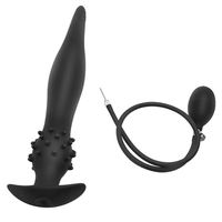 Plug anal gonflable géant, Dildo à perles longues pour femmes et hommes, Jouets anaux pour la masturbation