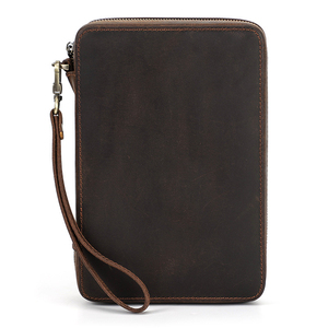 Vintage 12 Slots <b>Watch</b> Straps Carrying <b>Case</b> Bag Organizer Genuine Leather <b>Watch</b> Band Storage Box for Apple <b>Watch</b> Band Storage - Product Image 6