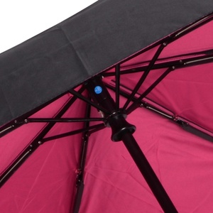 ร่มพับ 3 ตอน อัตโนมัติเต็มรูปแบบ โครงเหล็กกันลม พิมพ์โลโก้ได้ตามต้องการ ผ้าพอนจี 8 ซี่ ป้องกันรังสียูวี กันฝน สำหรับใช้งานกลางแจ้ง - Product Image 2