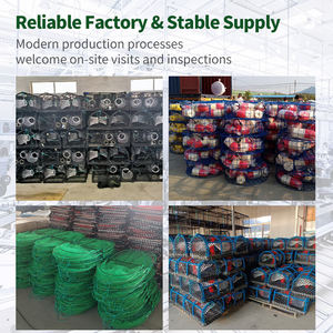 Cestino da pesca portatile in metallo e trappola per gabbia di aragosta da pesca con fondo - Product Image 6