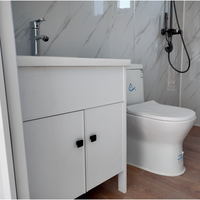 Maison conteneur modulaire portable personnalisée de haute qualité CE ROHS SAA 10FT 20FT 30FT 40FT, double aile extensible, salon moderne
