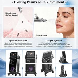 Newest Hydro Beauty Salon Water Dermabrasion Solutions Pro Small Bubble 4 in 1 Skin Repair Aqua Peeling Facial Machine - Product Image 2