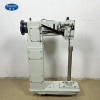 Machine à coudre industrielle pour sacs en cuir Raynian-8365, machine à coudre à colonne haute pour sacs à main