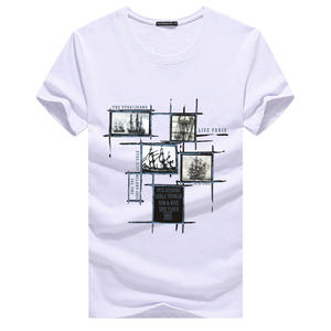 T-Shirt da <span class=keywords><strong>uomo</strong></span> Plus Size 5XL Tee Shirt Homme Summer <span class=keywords><strong>manica</strong></span> <span class=keywords><strong>corta</strong></span> T-Shirt da <span class=keywords><strong>uomo</strong></span> magliette da <span class=keywords><strong>uomo</strong></span> Camiseta Tshirt Homme - Product Image 1