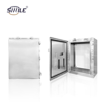 CHNSMILE Boîtier de jonction électrique extérieur personnalisé en acier inoxydable 316 et aluminium IP67, boîte de protection au sol pour distribution d'alimentation