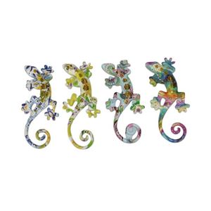 Meilleures ventes 2025 – Décoration murale en résine multi-couleurs, modèle lézard espagnol, salamandre, gecko – Artisanat animalier en résine pour la vente en gros - Product Image 1