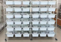 Vente en gros de cage pour souris et rats en PP pour usage en laboratoire Garantie OEM de 1 an pour l'alimentation des souris Fournitures de laboratoire d'élevage