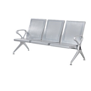 Silla de espera Ou He, fila 3, 3 asientos, metálica, para aeropuerto, hospital, banco, con reposabrazos - Product Image 5