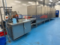 TG- Industriële Volledig Automatische Gummy Productielijn Servo Precisie Doseer Fruit Gummy Machine Met Koeltunnel