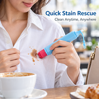 Stylo Détachant Instantané Portable OEM & ODM – Nettoyant d'Urgence 2-en-1 pour Vêtements, Élimine les Taches d'Huile, d'Encre et de Café