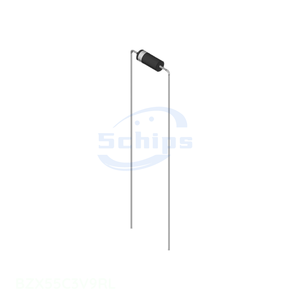Authorized Distributor Buy Online Electronic Components BZX55C3V9RL DO-204AH, DO-35, Axial Diodes - Product Image 1